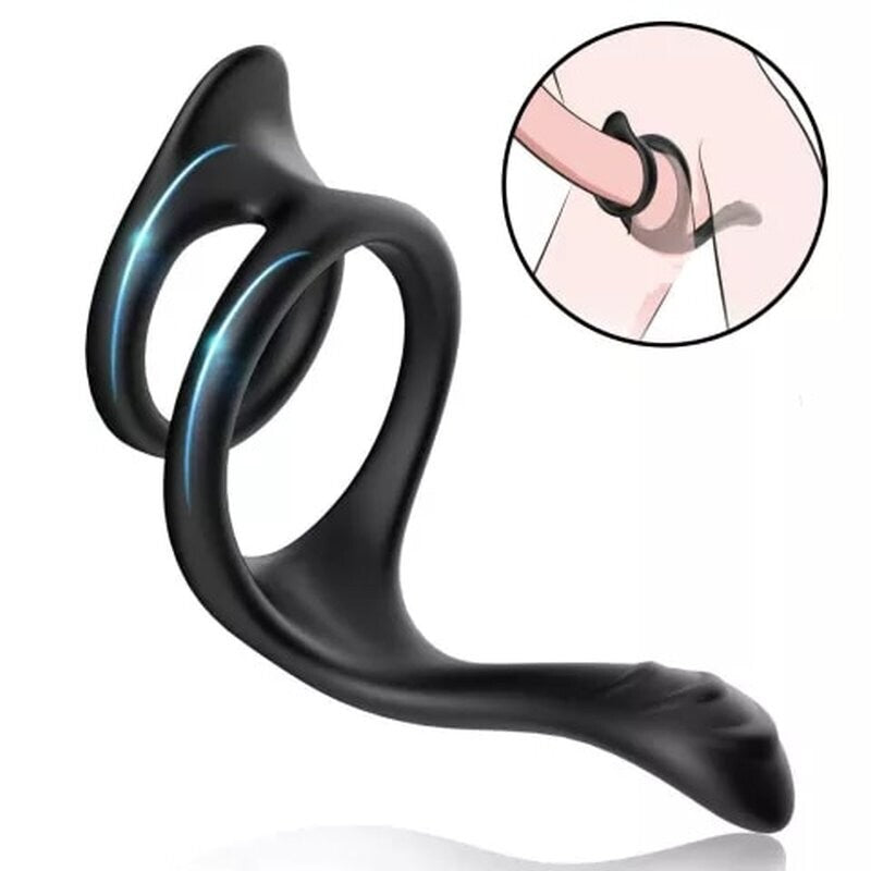 Teaser Tail Silicone Cock Ring