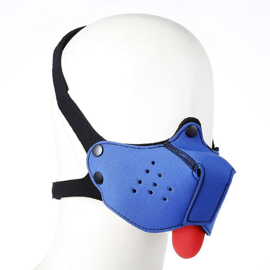 Panting Pup Neoprene Face Mask - Slave Headgear