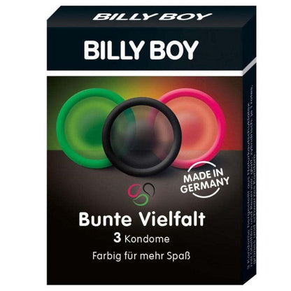 Billy Boy Coloured Condoms 3’s