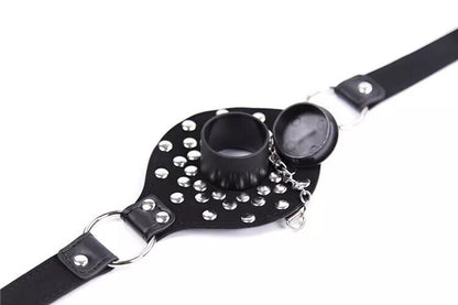 Studded Removable Plug Mouth Gag