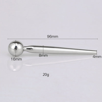 Stainless Steel Big Ball Urethral Probe