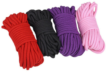 SM High Quality 10m Soft Cotton Bondage Rope