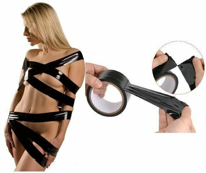 Static Adult Bondage Tape Restraints Sex Flirting Toys For Couples