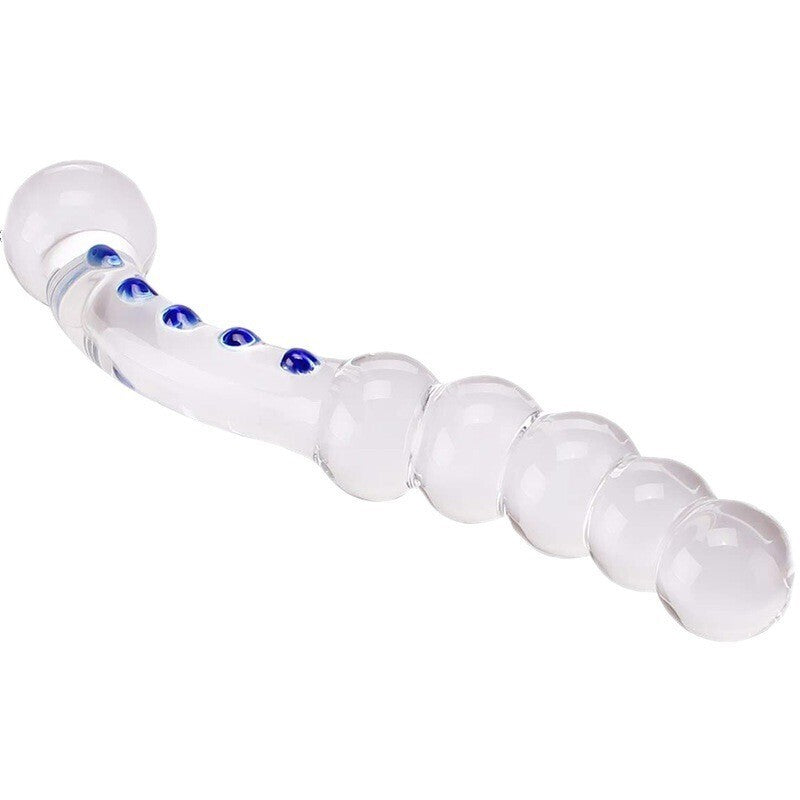 Borosilicate Crystal Glass Massager Anal Fun - Pleazure