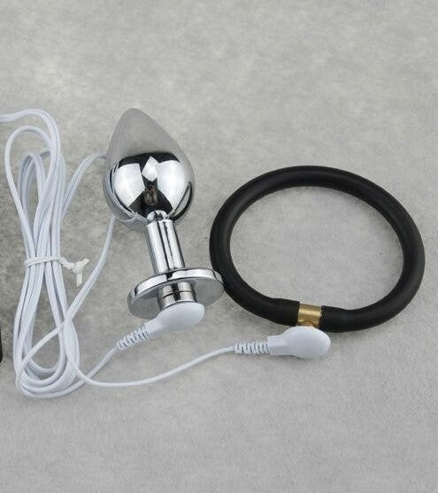 EStim Electric Shock Anal Butt Plug