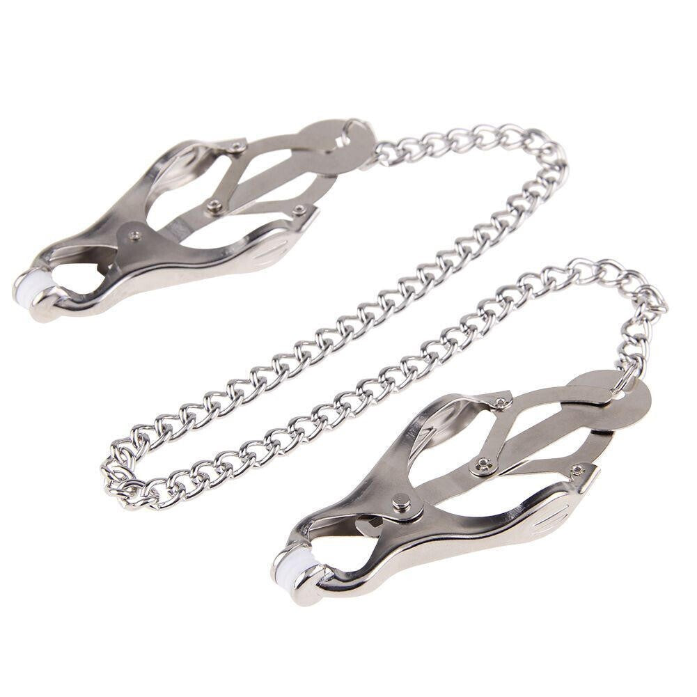 Butterfly Nipple Clamps with Chain