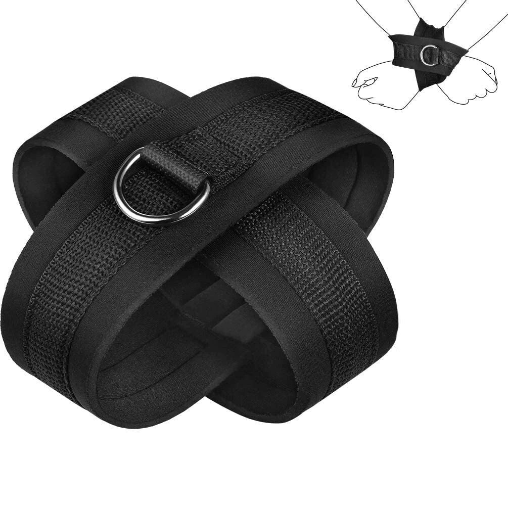 Cross Bondage BDSM Wrist Cuffs