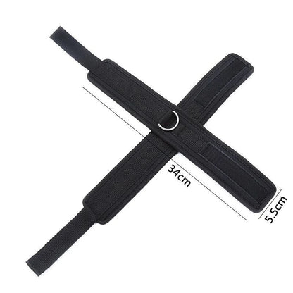 Cross Bondage BDSM Wrist Cuffs