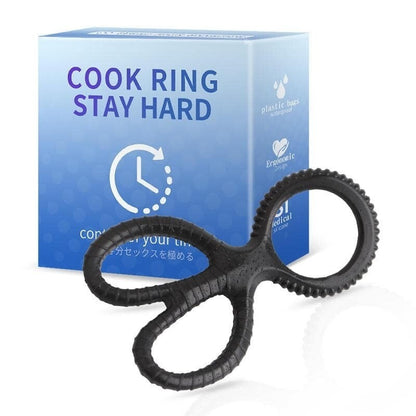 Quadruple Rings Cock And Ball Enhancer