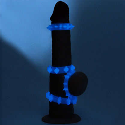 Lovetoy Lumino Play Cock Ring Set