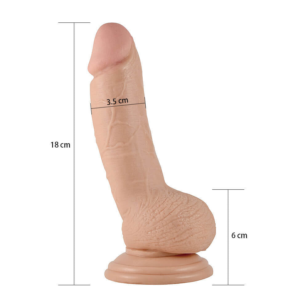 Lovetoy 7" Real Extreme Dildo