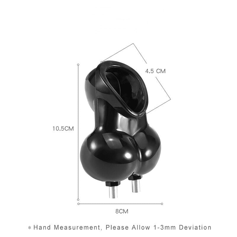 EStim Electric Shock Scrotum Bondage