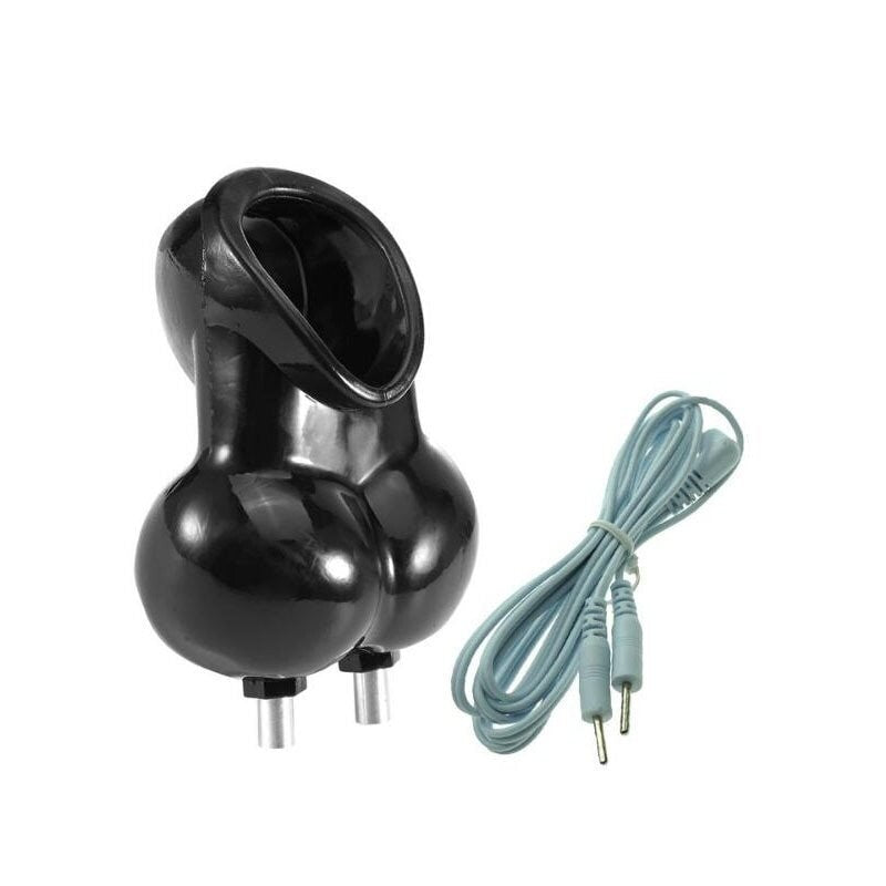 EStim Electric Shock Scrotum Bondage