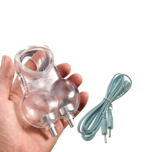 EStim Electric Shock Scrotum Bondage