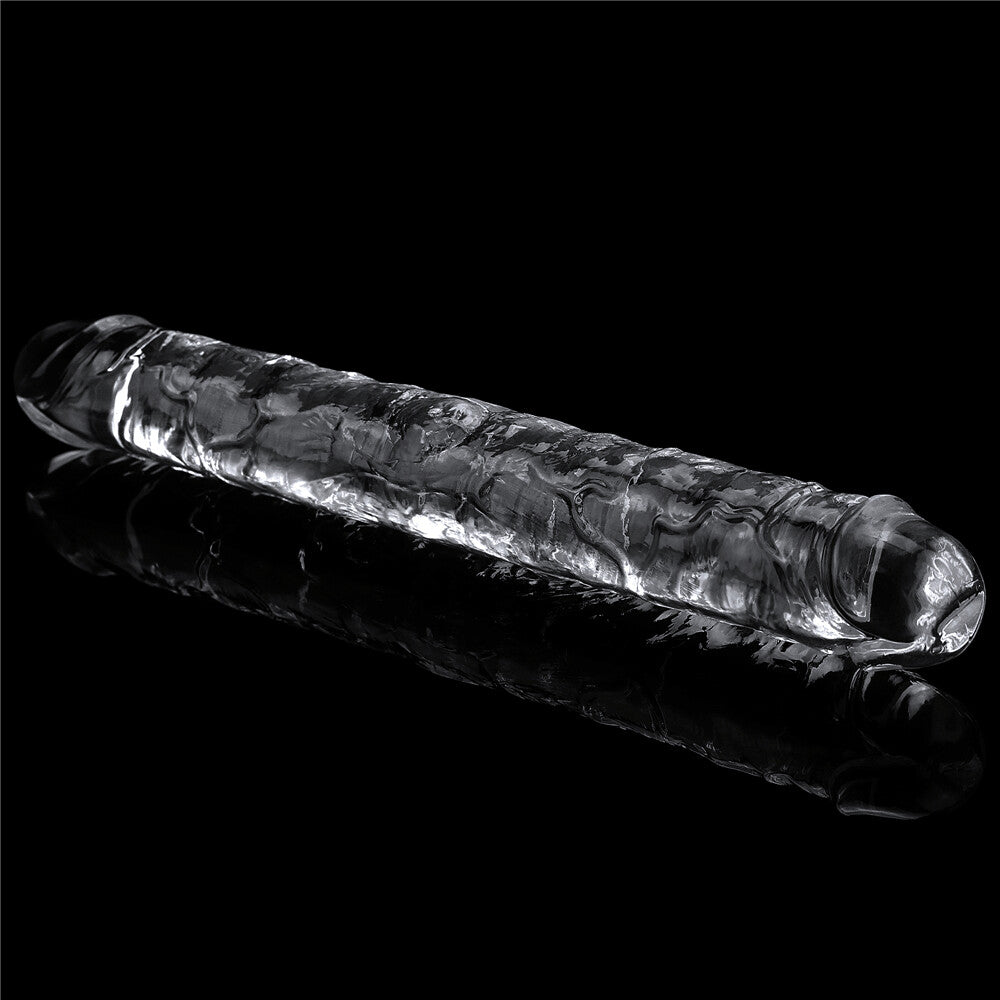 Lovetoy Flawless 12'' Clear Double Dildo