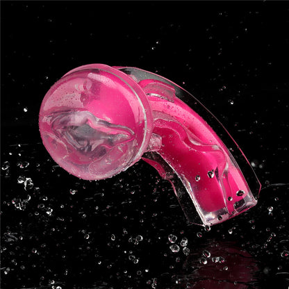 Lovetoy Lumino Play Pink Glow Cup Masturbator