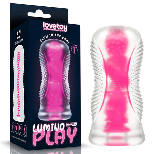 Lovetoy Lumino Play Pink Glow Masturbator