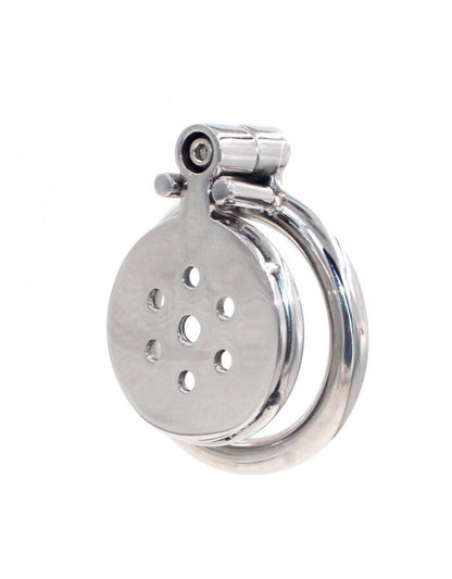 Flat Micro Male Chastity Stainless Steel Cage