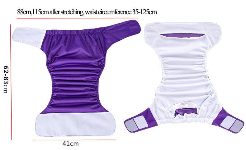 ABDL Adult Reusable Velcro Cloth Diaper