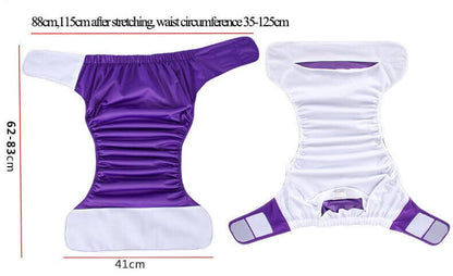 ABDL Adult Reusable Velcro Cloth Diaper