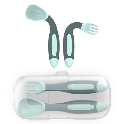 ABDL Silicone Adult Baby Training Spoon and Fork Set