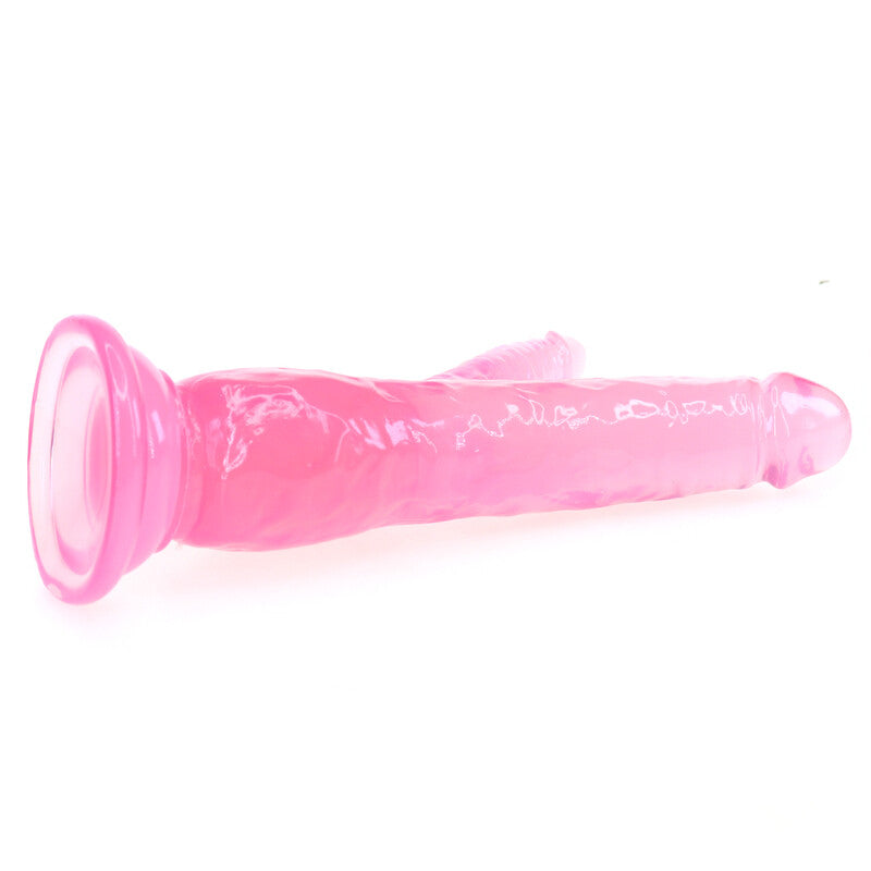 Double Head Realistic Dildo With Suction Cup