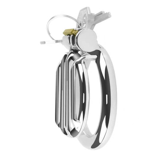 Jail Bars Stainless Steel Chastity Cage