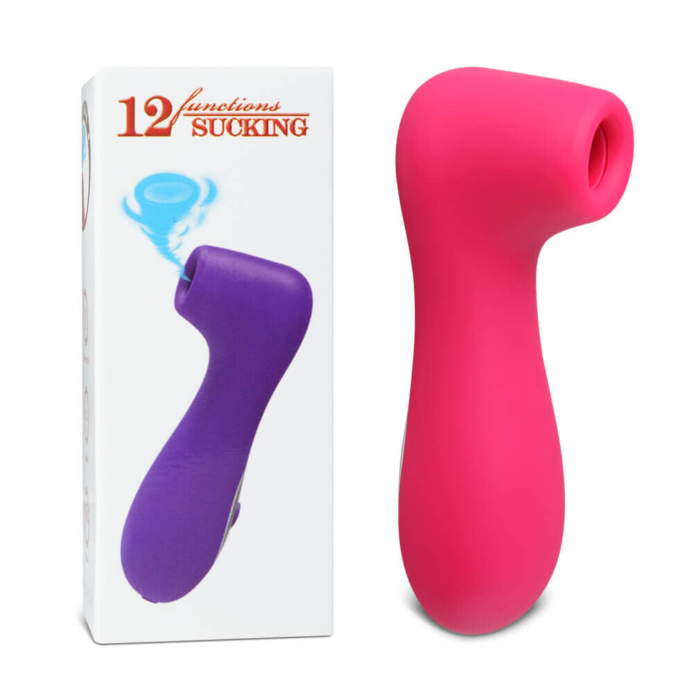 Fluttering Bliss 12 Speeds Silicone Rechargeable Clitoral Stimulator