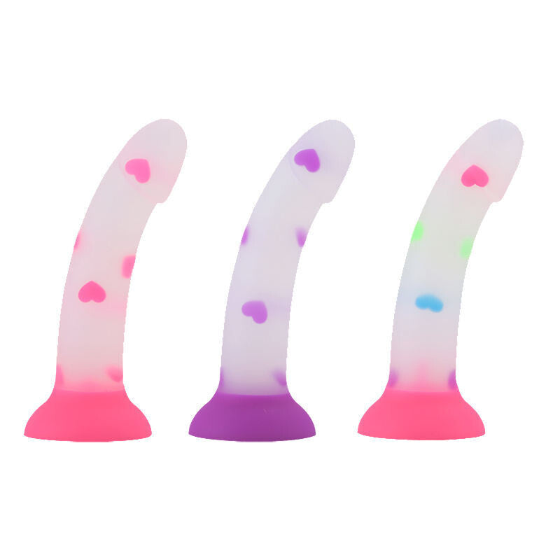 Heart Delight Silicone Dildo