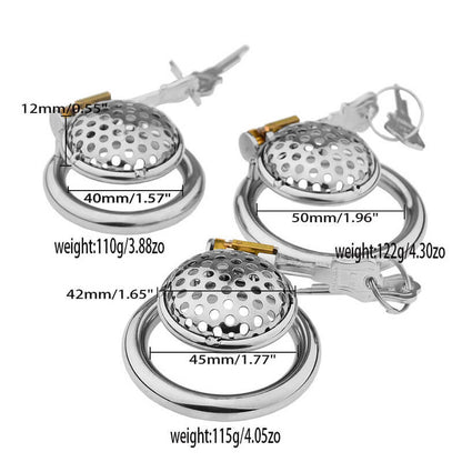 Colander Chastity Cock Cage Stainless Steel