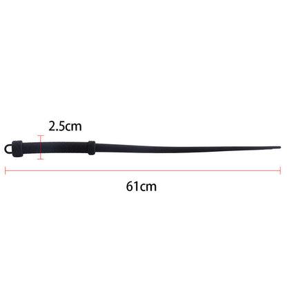 Dark Pleasure 63cm BDSM Silicone Whip