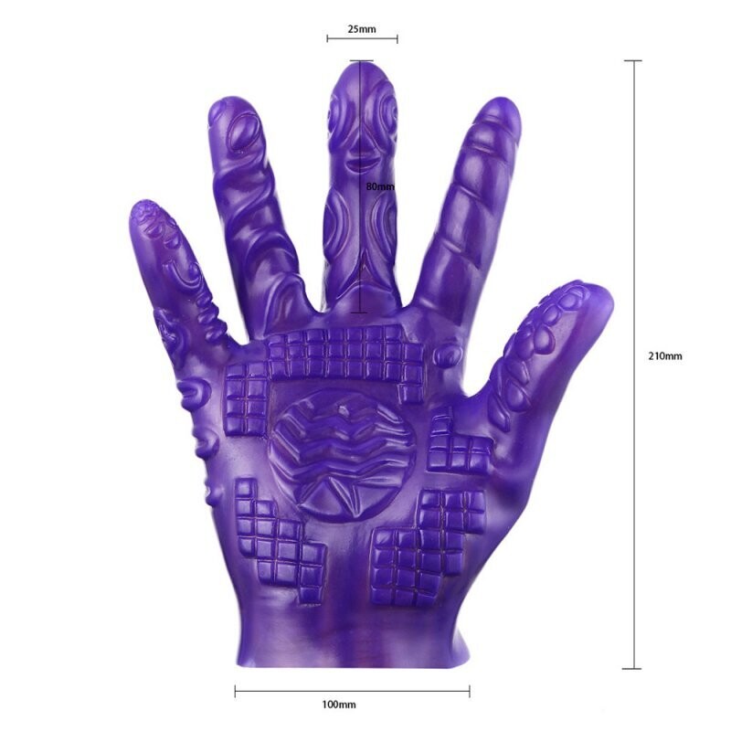 Fetish Fingers Textured Stimulation Glove