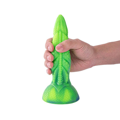 Green Alien Dildo with Suction Cup