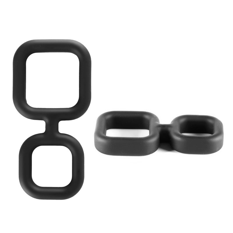 X-MEN Liquid Silicone Double Ring Cock Ring