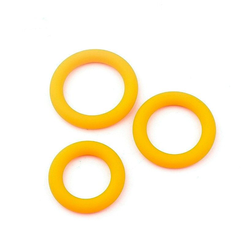 Ultimate Comfort Cock Ring Set - Three Pack