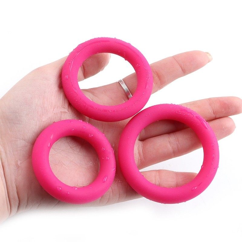 Ultimate Comfort Cock Ring Set - Three Pack