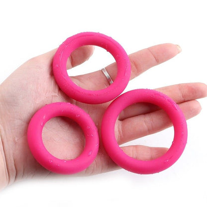 Ultimate Comfort Cock Ring Set - Three Pack