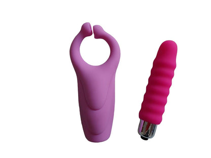 3 in 1 Foreplay Pleasure Set Vibration - Mini Vibrator and Vibro Claw