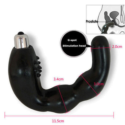 Male G Spot Massager - Vibrating Bulb Design Male Prostate Massager